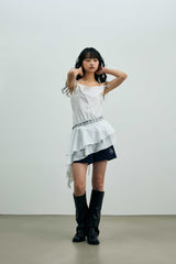NYX MINI DRESS / WHITE