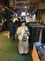 Double-sided fleece anorak