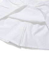 GIANT RIBBON SKIRT PANTS(WHITE)
