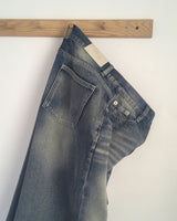 [MADE] ラバットヘムスナップワイドデニムパンツ