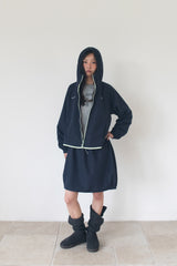 OVERSIZED HOODIE JUMPER (NAVY)