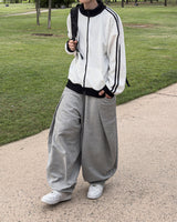 Tenby fold balloon sweat pants