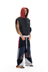 Camo Hooded Fleece Vest