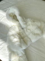 [Only Seow] 1107. Big hood fur crop jk (3color)