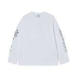 25SS DROP STAR BEAR LONG SLEEVE T-SHIRT WHITE