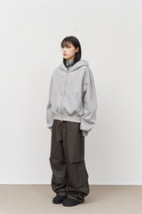 Neo Cropped Zip Hoodie