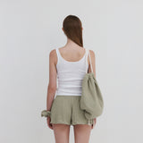 【MADE】 Waffle String Gym Sack_Olive