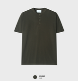 Look Lachief Standard Henry Neck Ribbed Short Sleeve