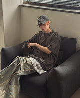 Triple Damage Layered Short Sleeve T-shirt