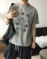 フィッシュプリント半袖