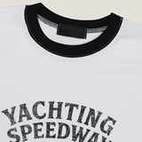 (M's) ヤチェマッスルフィットリンガーTシャツ 26SS-013
