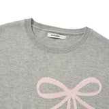 KIRSH PLAIN RIBBON CHERRY KNIT [GRAY]