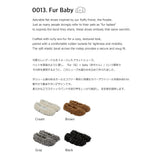 Fur Baby 0013. カーリー プードル フラットシューズ - 4colors