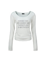 ADORE ME Loose Fit Long Sleeve White