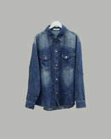 Vintage Western Shirt (Blue)