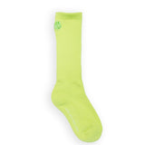 Dice Logo Crew Socks Lime