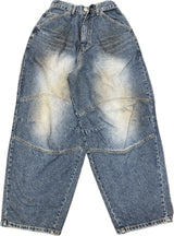 バイカーパッチデニムパンツ – M, L (3 Colors)