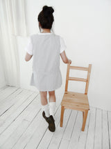 チェックボタンドレス /white