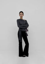 [MADE] Yuyu Strap Asymmetrical Long Sleeve Tee