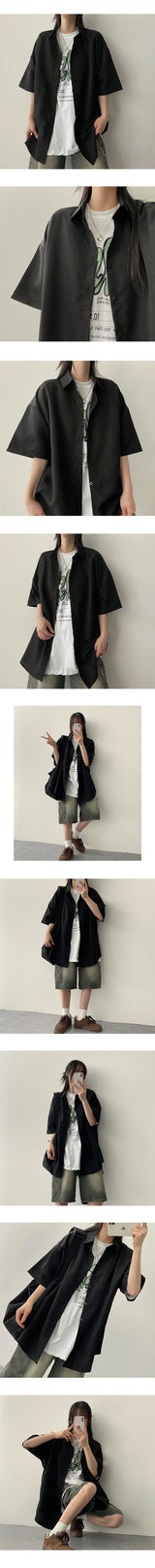 MELD loose fit short-sleeved shirt