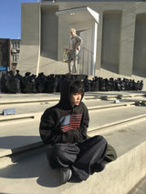 Shane Non-Fade Dart Balloon Denim Pants