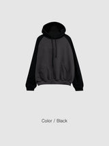 RAGLAN COLOR-BLOCK HOODIE