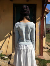 Foie Stripe Long Sleeve(3color)