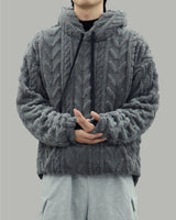 Moko Wool Hoodie (Gray)
