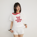 リンガーダディTシャツ レッド