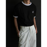 [S/S] パッチリンガーハーフTシャツ (3color)
