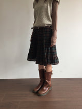 Horsebit leather belt(5color)