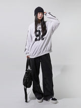 (UNISEX) 92 Track Overfit Sweatshirt