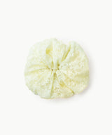 Lace Big Scrunchie - Yellow