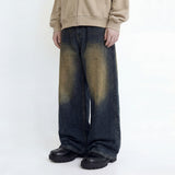 ベーシックデニムパンツ (vintage black)