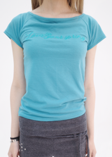 バラの文字入りTシャツ (5color)