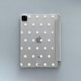ホワイトドット iPad ケース