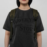 1/2 オーセンティックピグメントウォッシングハーフ CREW (GRAY)