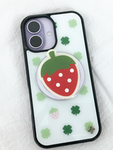 [Glass] ストロベリークローバーケース