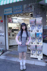 ドット スカート パンツ