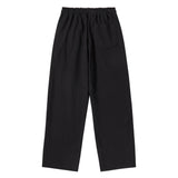 25FW ブルーオバールロゴロングパンツ ブラック