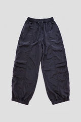 Silky jogger pants, Midnight blue