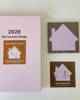 2026 My Favorite Things HOME SWEET HOME ハードカバーダイアリー