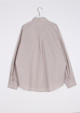 STRIPE FRILL SHIRT