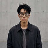 Minimal Black Optical Glasses