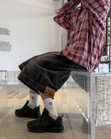 リバースオールドバミューダデニムパンツ