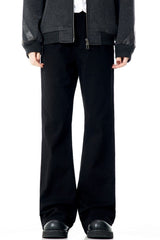Draped Flare Jeans