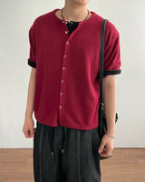 Plac Knit Short Sleeve Cardigan