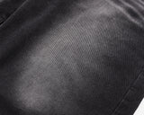 Leewoo denim bermuda pants