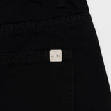 ハートエンブロイダードブラックデニムショーツ code 18206