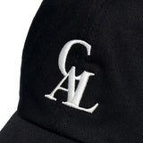 Signature logo ball cap - black